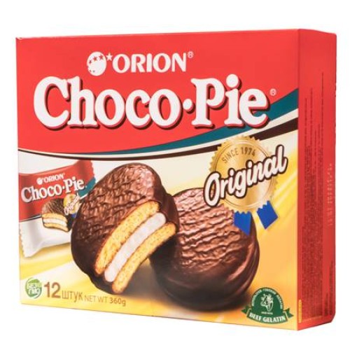 Choco-Pie 28g x 12 pices Orion Orion Печенье Чоко-Пай Original 360г