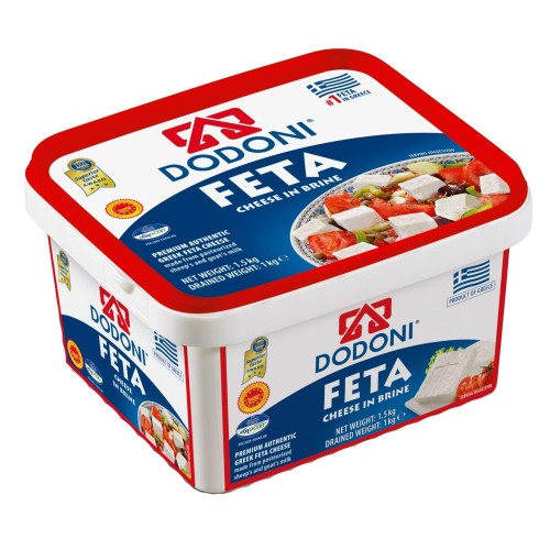 DODONI FETA SAUMURE Boite 1Kg