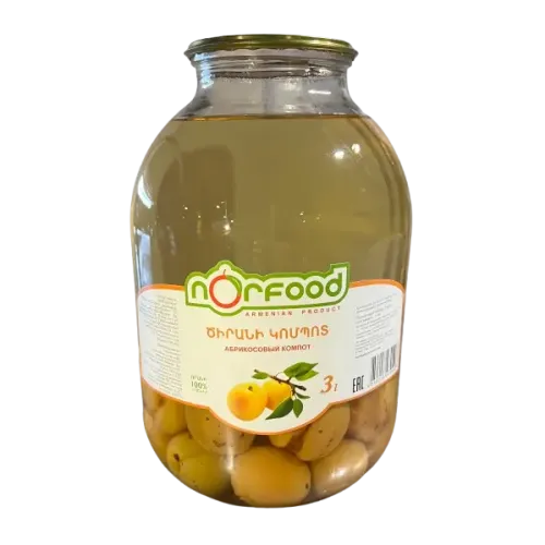 NOR FOOD - Compote d'Abricot 3L