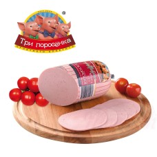 Saucisse de viande "Doktorskaja" simple avec de leau potable et de la fécule de pomme de terre Колбаса "Докторская"