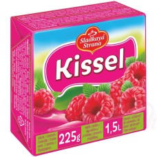SLADKAYA STRANA" Poudre pour dessert au goût de framboises "Kissel à framboises" "SLADKAYA STRANA" Кисель Малиновый