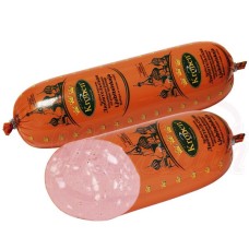 Saucisse à bouillir "Ljubitelskaja" finement hachée, avec une garniture de lard grossier Колбаса варёная "Любительская"