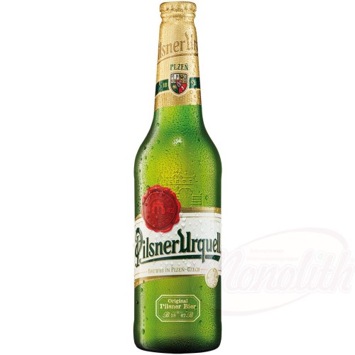 Bière "Pilsner Urquell"4,4% vol.,Plato 12%." Пиво "Pilsner Urquell" 4,4% алк. 0.5L