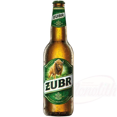 Bière "Zubr" 6% vol. Пиво "Zubr" 6% алк. 0.5L