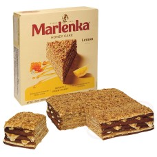 Tarte " Marlenka " miel-citron fourrée de 52% de crème