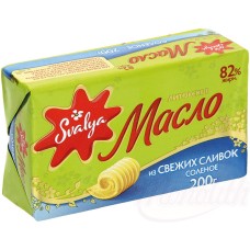 Beurre 82% de matières grasses, salé Сливочное масло 82% жирности, cолёное