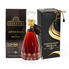 Brandy arménien "SHERAM" 10 ans 40% vol. en boîte cadeau Армянский коньяк "ШЕРАМ" 0.5L