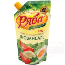 Mayonnaise pour salades Ryaba-Klasseskij Provansal Майонез "Ряба-Классический Провансаль"