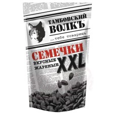 Graines de tournesol noires XXL en coque, grillées Tambovskij volk Семечки XXL черные жареные "Тамбовский волкъ"