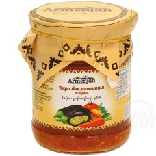Armenjan Préparation aux aubergines, modérément piquante Баклажанная заготовка, острая
