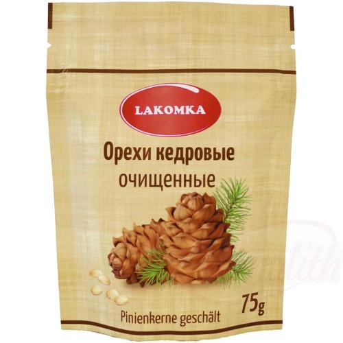 Pignons de pin (Pinus Sibirica), décortiqués Орехи кедровые (Pinus Sibirica), очищенные