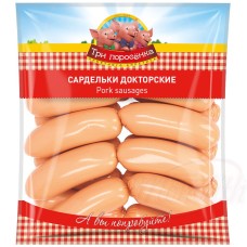 Saucisses "Sardelki Doktorskie" de type particulier avec eau potable Сардельки "Докторские"