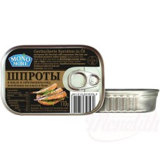 Sprats fumés à lhuile et au jus. Sans tête, non éviscérés. Fumé au bois daulne et de hêtre.