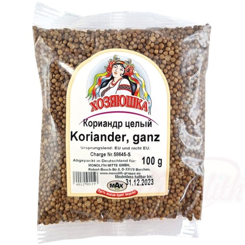 Coriandre Hosyaushka entière Хозяюшка Кориандр целый