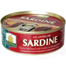 Sardines de latlantique à la sauce tomate Сардина атлантическая в томатном соусе