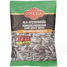 Graines de tournesol "Oméga" en coques, non salées "Omega" Семечки подсолнечника в скорлупе, Семечки