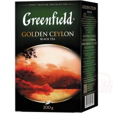 GREENFIELD "Golden Ceylon" Thé de Ceylan noir GREENFILED "Golden Ceylon" чёрный цейлонский чай