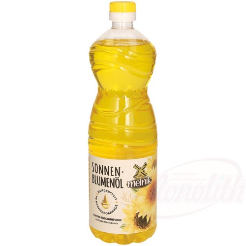 Huile de tournesol, pressée à froid Подсолнечное масло холодного отжима, не рафинированное