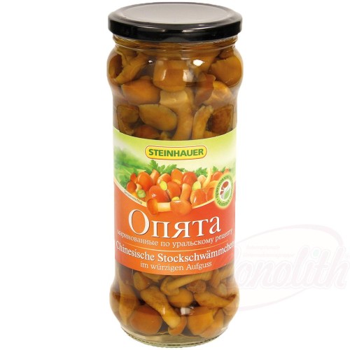 Opjata, une variété déperlans chinois en infusion épicée Опята маринованные