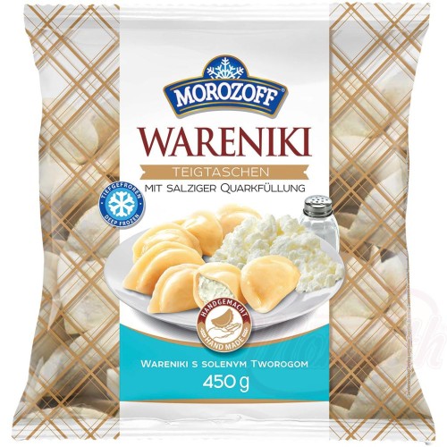 "MOROZOFF" Chaussons farcis "Wareniki" fourrés au fromage blanc salé