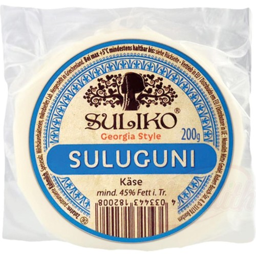 "SULUGUNI" Fromage 45% de matière grasse en matière sèche. "SULUGUNI" сыр, мин. 45% жира в сух. вещ.