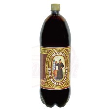 Boisson rafraîchissante au goût de malt et de miel "Kvas Monastyrsky Medovyi" gazéifiée Квас Монастырский Медовый 2L
