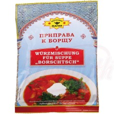 Mélange de condiments pour la soupe de betteraves rouges Borschtsch Приправа к борщу