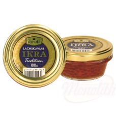 CAVIAR DE SAUMON Ikra Tradition "IKROFF" Лососевая икра Ikra Tradition