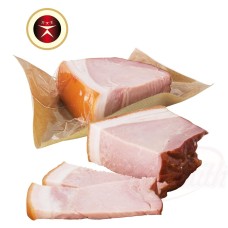 viande de porc salée à lail, cuite et fumée, contient de leau ajoutée Окорок "Монастырский"