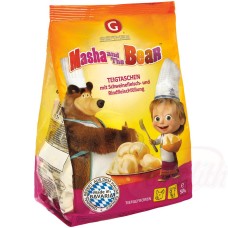 Chaussons farcis au porc et au bœuf "Masha and The Bear"