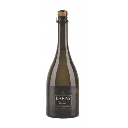 KARAS - Vin Mousseux Extra Brut - 0.75l 12% - Pack de 6