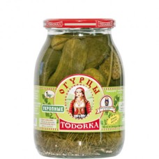 TODORKA N°35 - CORNICHONS À L'ANETH - BOCAL 1KG - PACK DE 12