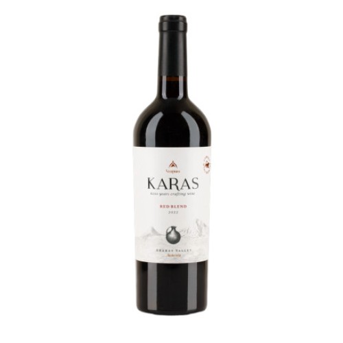 KARAS - Vin rouge sec Blend - 0.75L 13.5% - pack de 6