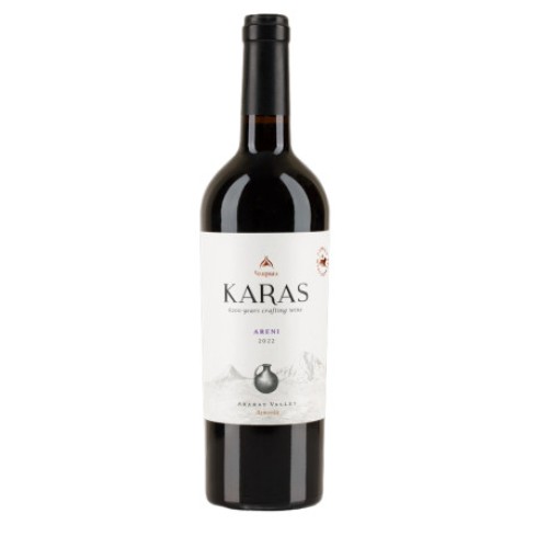 KARAS - Vin rouge sec Areni - 0.75L 13% - pack de 6