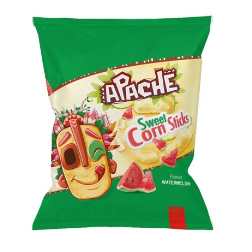 Apache - Bâtonnets de maïs Pastèque -85g