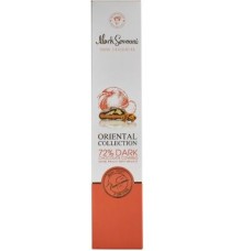 MARK SEVOUNI - Pêche séchée avec noix dans du chocolat à 72% 130g
